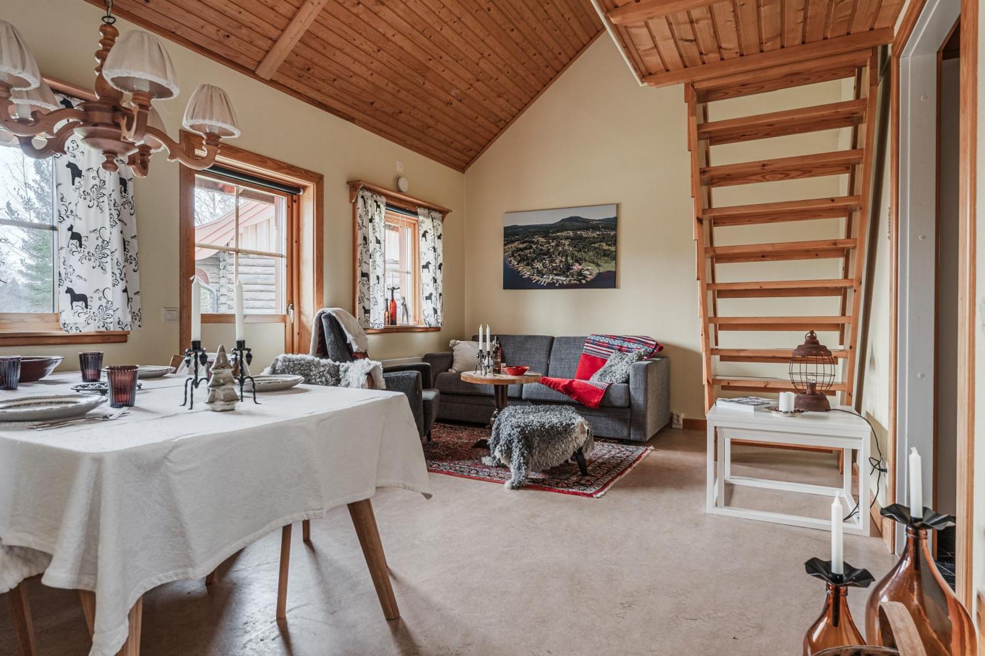 Sagolandsbyn Villa Mora Bagian luar foto
